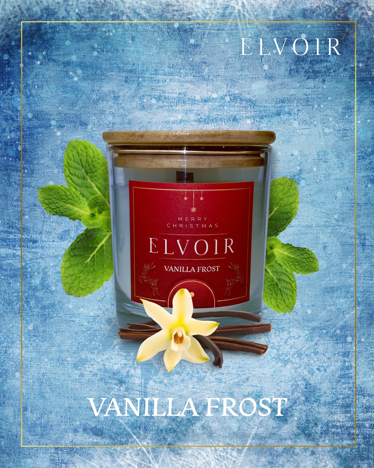 Scented Candle - Vanilla Frost