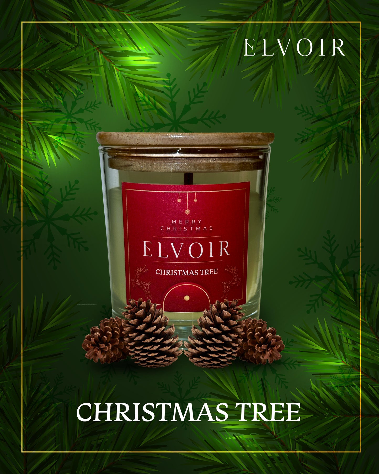 Scented Candle - Christmas Tree