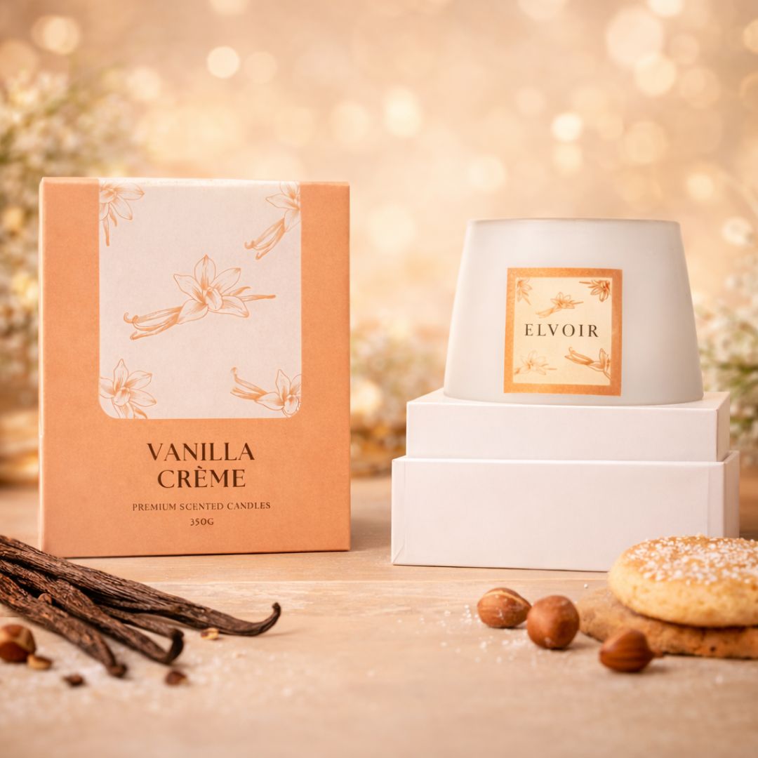 Vanilla Crème - Premium Scented Candle