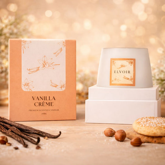 Vanilla Crème - Premium Scented Candle